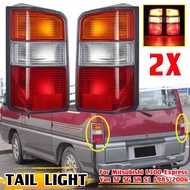 2PCS Car Tail Light Signal Lamp With Wire Blub For Mitsubishi L300 Express Van L400 Starwagon Star Wagon SF SG SH SJ 1986-2005