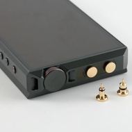 Anti-Dust Plug Brass Gold-plated for Hiby RS8 R8II R8 R6III R6 PROII RS6 New R6 2020 RS6 R4 EVA R4 R