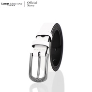 Louis Montini (Cherreen) เข็มขัดผู้หญิง Women Belt เข็มขัดหนังวัวแท้ MGW311