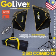 ONSMO GOLIVE 360 Led Softbox Kit 50x70cm for Videography, Photography Light, Live Streaming Facebook