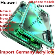 Huawei Nova 2i 2S 7i 7 SE Pro/ Acrylic phone case / transparent back shell / drop-proof shell / mobile phone protective cover