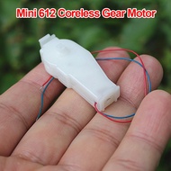 Mini 612 Coreless Motor DC 1.5-3.7V 530RPM Plastic Turbine Worm Reduction Motor Micro DC Motor for H