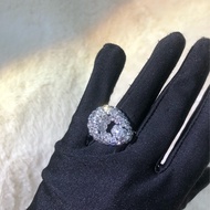 Swarovski 司華洛世奇 銀色水鑽戒指 XB367