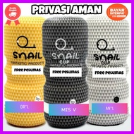 Alat Coli Pria Masturbasi Snai Cup Original Premium Bahan Silikon Aman