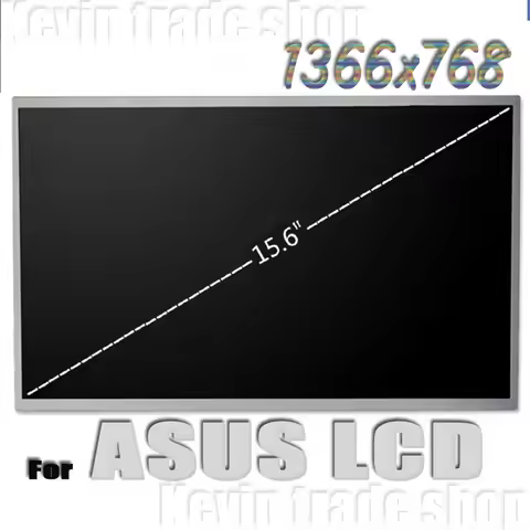 15.6" Laptop LCD Screen for ASUS K51VF K52DE K52DR K52DY K52F K52J A52F LED LVDS WXGA 1366x768 Displ