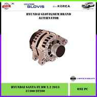 (DM-1) Hyundai Santa Fe DM 2.2 2013 Hyundai Glovis Alternator (37300-2F200)