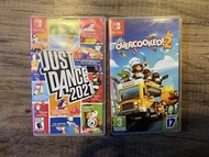 Switch Just Dance 2021 & Overcooked 2 遊戲