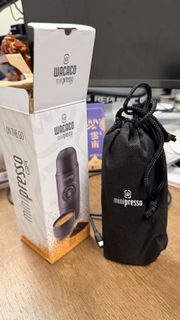 Wacaco Minipresso GR 便攜式咖啡機 tradedesk logo 版