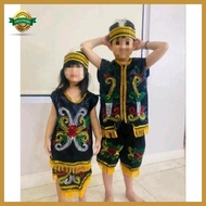 Dayak Traditional Clothes exclusive anak2 size L &amp; XL alvidnita_