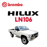 BREMBO Front Brake Discs (2pcs) - TYT Hilux LN106 Land Cruiser HJ47 BJ60 Land Cruiser II LJ79 HZJ75