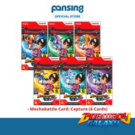 BOBOIBOY Galaxy Pek Mechabattle Card : Capture Kad Trading Card Game TCG (5 Normal Cards + 1 Special