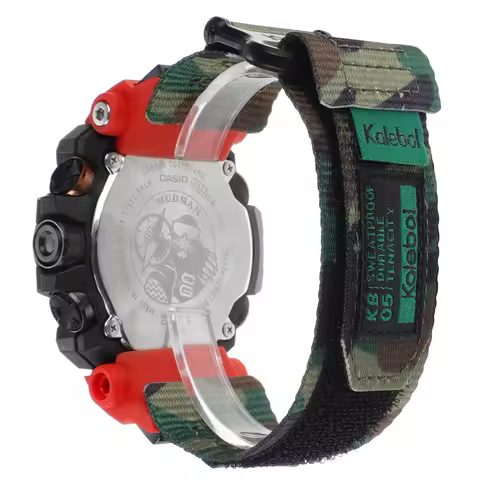 Nylon loop Strap Watch Band For Casio GW-9500 GW9500