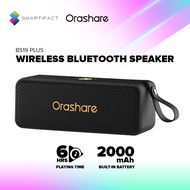 Orashare BS19 Plus 20W Bluetooth Speaker Super Bass True Wireless Stereo Speaker Retro Design BT5.3
