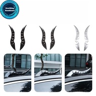 EVERTHING 2Pcs Personalized Universal Car 3D Dragon Horn Roof Decoration Creative & Cool Car Exterio