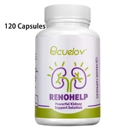 Bcuelov Kidney Support ซ่อมแซมอาหารเสริม ทำความสะอาด ปรับปรุงการไหลเวียนของปัสสาวะ การไหลราบรื่น