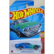 Hot Wheels 69 Ford Mustang Boss 302 [1969 Muscle Mania Then and Now Falken Tyres]