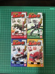 Bandai 變身圖鑑 食玩 盒蛋 暴龍 消防車 甲蟲 警車 變型