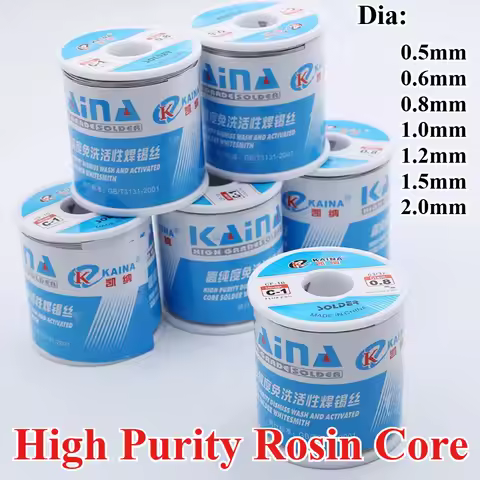 450/100/50g CF-10 Solder Wire Tin 0.5/0.6/0.8/1.0/1.2/1.5/2.0mm Roll Clean Rosin Welding Core Solder