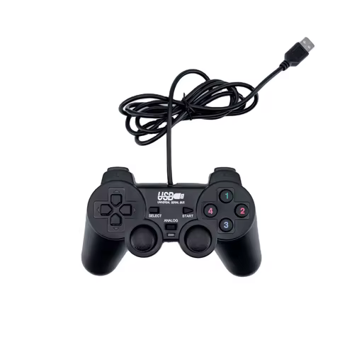 USB Game Joystick Controller Wired Gamepad Joypad for PC WinXP WIN7 WIN8 WIN10