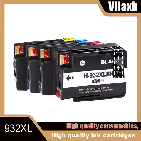 932XL 933XL Ink Cartridge for HP932XL HP933XL 933XL C M Y for HP 6600 HP Officejet 6700 Prem7510 751