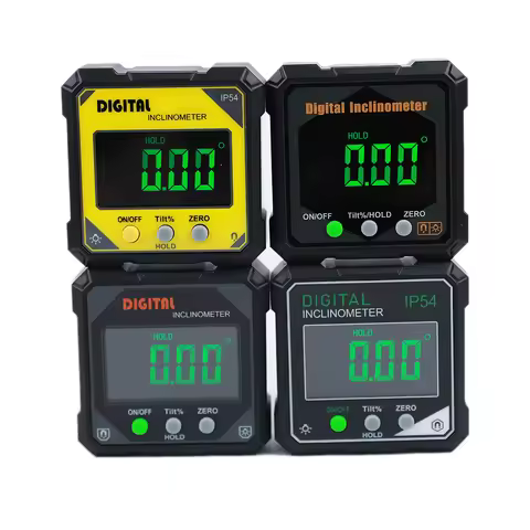 Digital Electronic Level Digital Angle Fnder Magnetic Inclinometer Protractor Precision Level Box Wo
