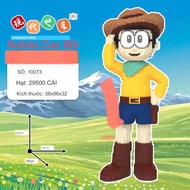 [ Hot ] [TẶNG KEOB7000 BÚA ĐÈN LED 2M [ Hot ] lắp ráp Doremon cao bồi 84cm và Nobita cao bồi 96cm Đồ