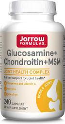 府城營養網Jarrow Formulas葡萄糖胺軟骨素Glucosamine Chondroitin+MSM(240裝)