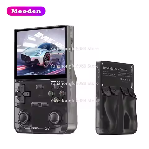 L K36 Handheld Game Console 3.5 Inch Screen Linux System 64g 15000 Game Classic Portable Retro R36S 