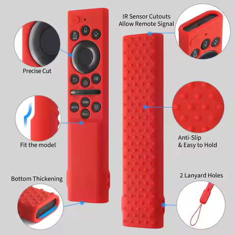 Silicone protective case for Samsung TM2180A/BN59-01363A/01363J/01363C/01363L/01357A voice smart rem