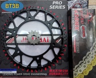 สเตอร์ชุด WR 155R YAMAHAพร้อมโซ่โอริงนิกเกิ้ลสีเงิน XRING หน้า13T-14T  หลัง 55T-57T-58-59T