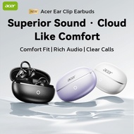Acer OHR654 Ear Clip Earbuds 38H Battery Bluetooth 5.4 ENC Noise Cancelling Open Ear No Leakage 1Y W