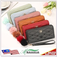 15W2 Al Sahhia Dompet Syiling Pemegang Kad Wanita ( Star Beam Long Purse Lady Women's Multi-slot Zip