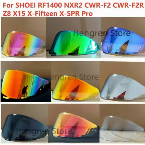 For SHOEI RF1400 NXR2 CWR-F2 CWR-F2R Z8 X15 X-Fifteen X-SPR Pro Helmet Visor Lens Shield Sunscreen W