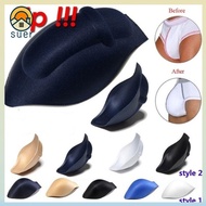 SUERHD 6 Colors Bulge Pad Portable Men Jockstraps Swimwear Enhancer Cup