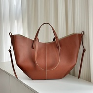 5e5 1e PN/New Style Genuine Leather Cowhide Pebbled Pattern Large Capacity Portable Tote Bag Shoulde