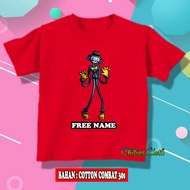 Boys' Daddy Long Legs T-shirt - Poppy Playtime Game Children's Clothes 244