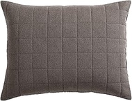 Calvin Klein - Euro Sham, Melange Flannel Bedding, Super Soft and Cozy Home Decor (Melange Flannel C