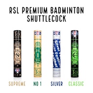 RSL Premium Badminton Shuttlecock🔥RSL Supreme✔️RSL No 1✔️RSL Silver✔️RSL Classic✔️