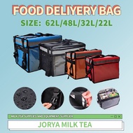 Food Delivery Bag Thermal Insulated Bag Motorcycle Delivery Food Bag Delivery Box 22L/30L/48L/62L