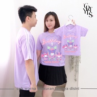 Carotyles Birthday T-Shirt Tops STRIP 3 KURO BDAY Birthday CUSTOM NAME and NUMBER (1-9) Couple Famil