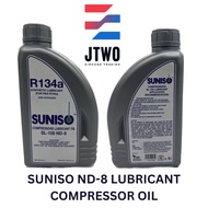 COMPRESSOR LUBRICANT OIL SUNISO ND-8 / ND-9 SL100 R134A (1LITER) PRODUCT OF USA