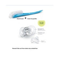 Avent blue brush +avent nb pacifier