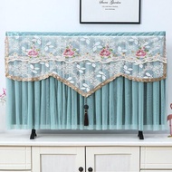 TV Dust Cover 32 Inch 42 Inch 50 Inch LCD TV Cover 55 Inch 65 Inch Hanging Lace Cloth Curtain 70 Inc