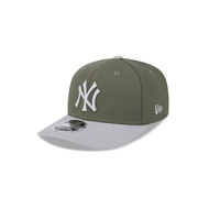 New Era หมวกรุ่น New York Yankees 2-Tone Gray Visor New Olive 9Seventy Stretch Snap Cap