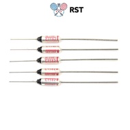 RunSabailTWO 5pcs SF214E Sefuse Cutoffs Thermal Fuse 216°C 216 Celsius Degree 10A 250V