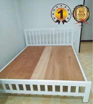 เตียงเหล็ก Number1แถมไม้พื้น หนา 10 มิลและแถมประแจเครื่องมือประกอบ เหล็กกล่องเหลี่ยมหนาพิเศษ  มีความ