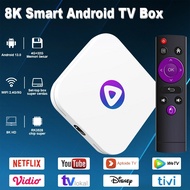 SMARTCOM Smart Android TV Box H96 Max M1 9K Android 13 Rockchip 3528 Unlock
