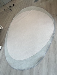 橢圓形地毯 200x 300 cm