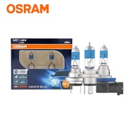 OSRAM XWHITE BLUE H1 H4 H7 H11 HB3 HB4 12V 4000K Brightening +30% Warm Light Car Halogen Headlight B