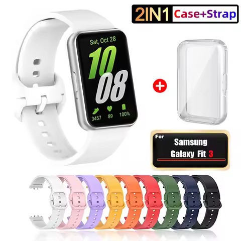 Replacement Silicone Strap For Samsung Galaxy Fit 3 Strap Watch Strap For Galaxy Fit 3 Strap Band Co